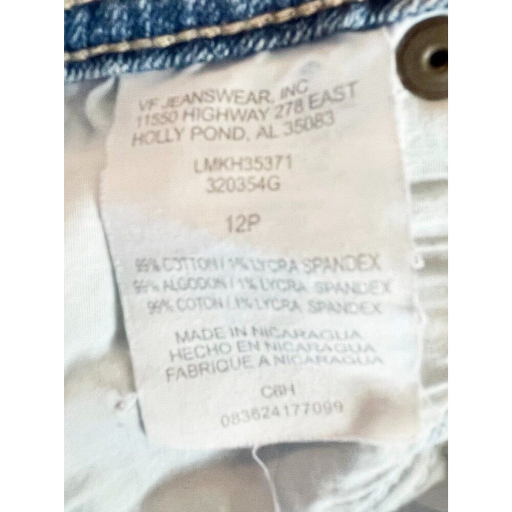 Lee Capri Jeans Women’s Lower on the Waist Cropped Denim Pants Size 12P - Picture 6 of 8
